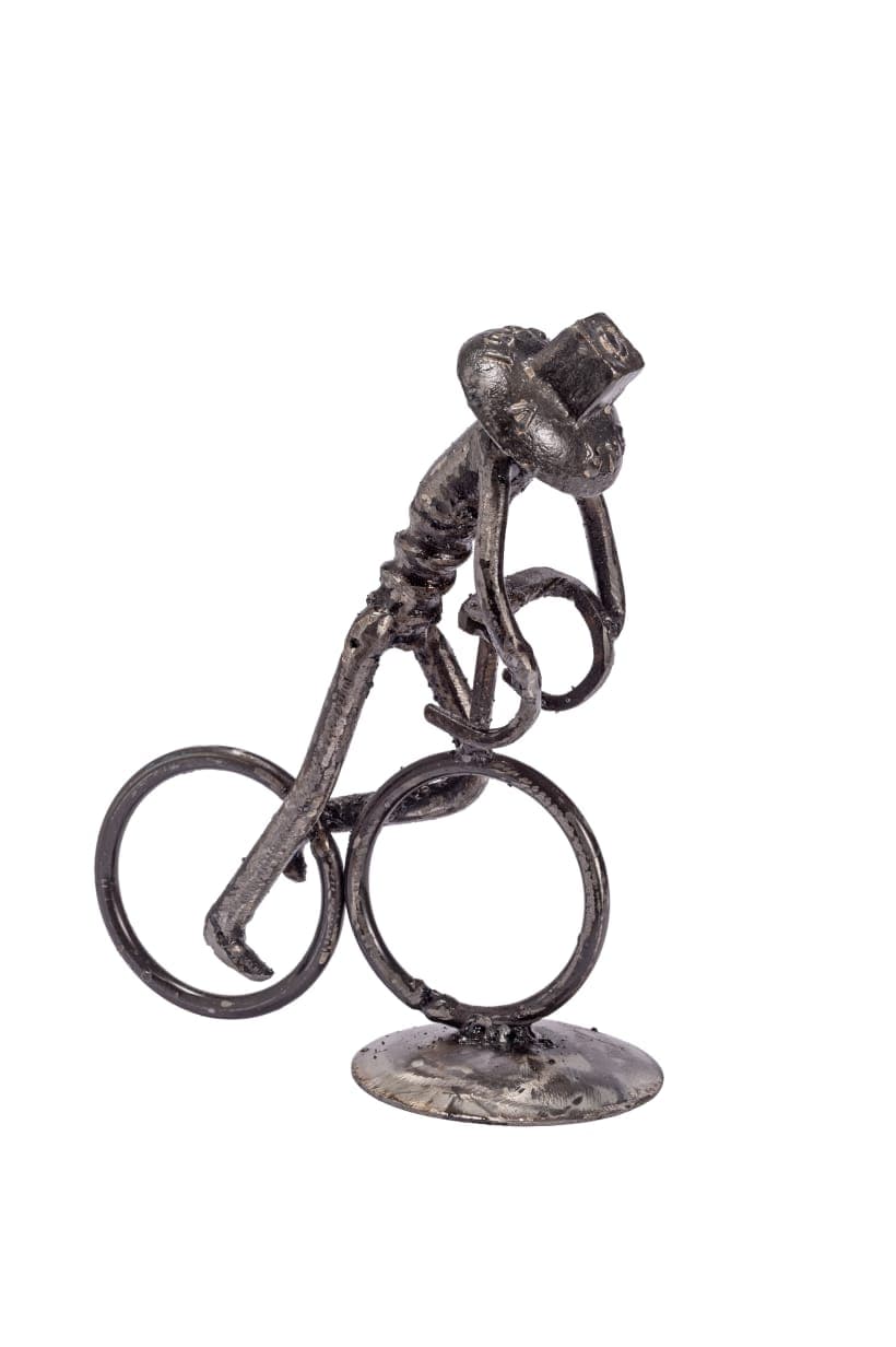 Olympian Series - Bicycle Person sculpture
