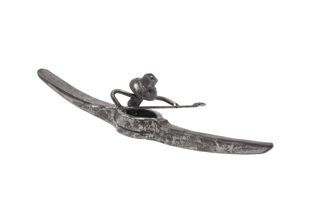 Olympian Series - Canoe Person sculpture