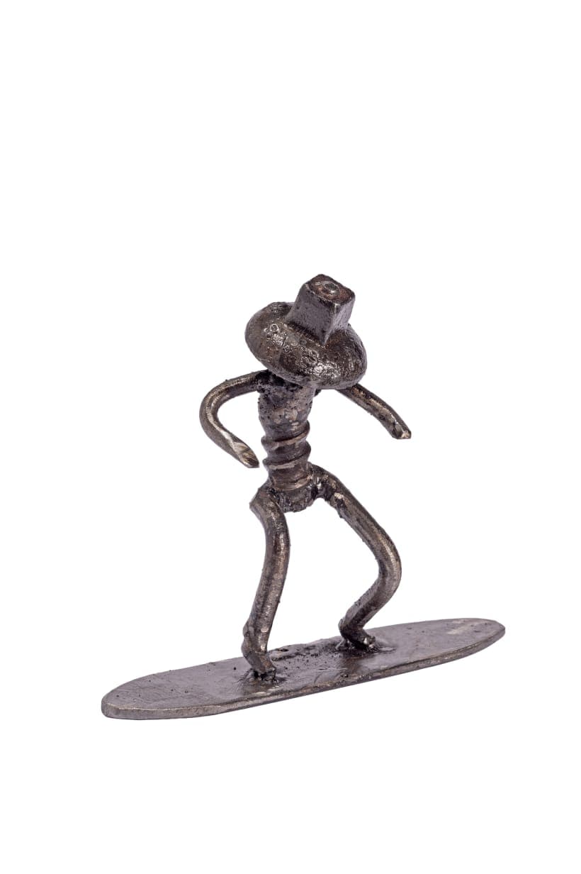 Surfer Person sculpture